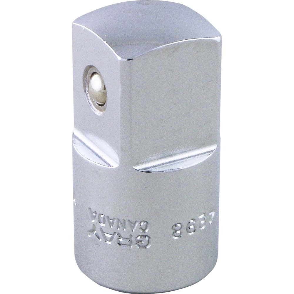 Chrome Adapter, 1/2&#34; Female X 3/4&#34; Male<span class=' ItemWarning' style='display:block;'>Item is usually in stock, but we&#39;ll be in touch if there&#39;s a problem<br /></span>