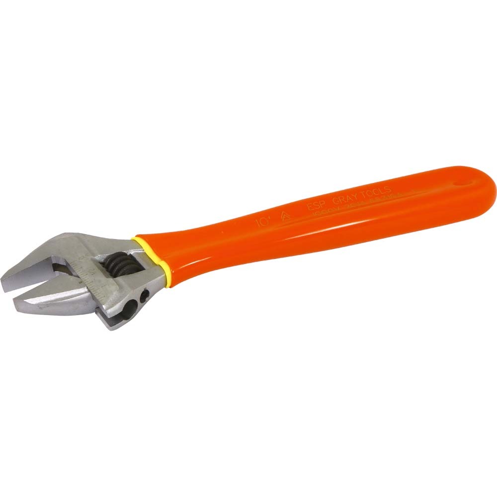 10&#34; Heavy Duty Adjustable Wrench, 1000V Insulated<span class=' ItemWarning' style='display:block;'>Item is usually in stock, but we&#39;ll be in touch if there&#39;s a problem<br /></span>