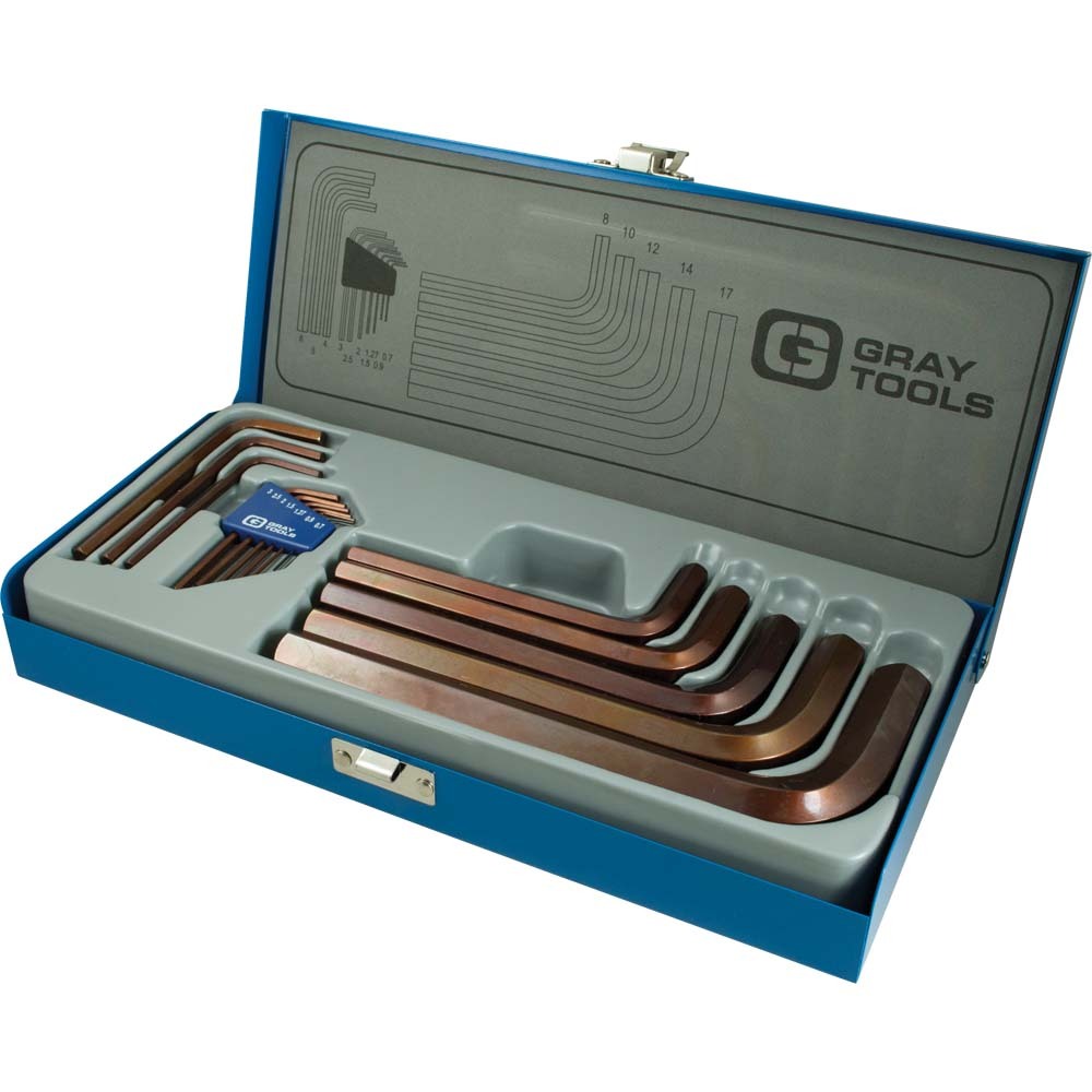 15 Piece Metric, Short Arm S2 Hex Key Set, 0.7mm - 17mm<span class=' ItemWarning' style='display:block;'>Item is usually in stock, but we&#39;ll be in touch if there&#39;s a problem<br /></span>