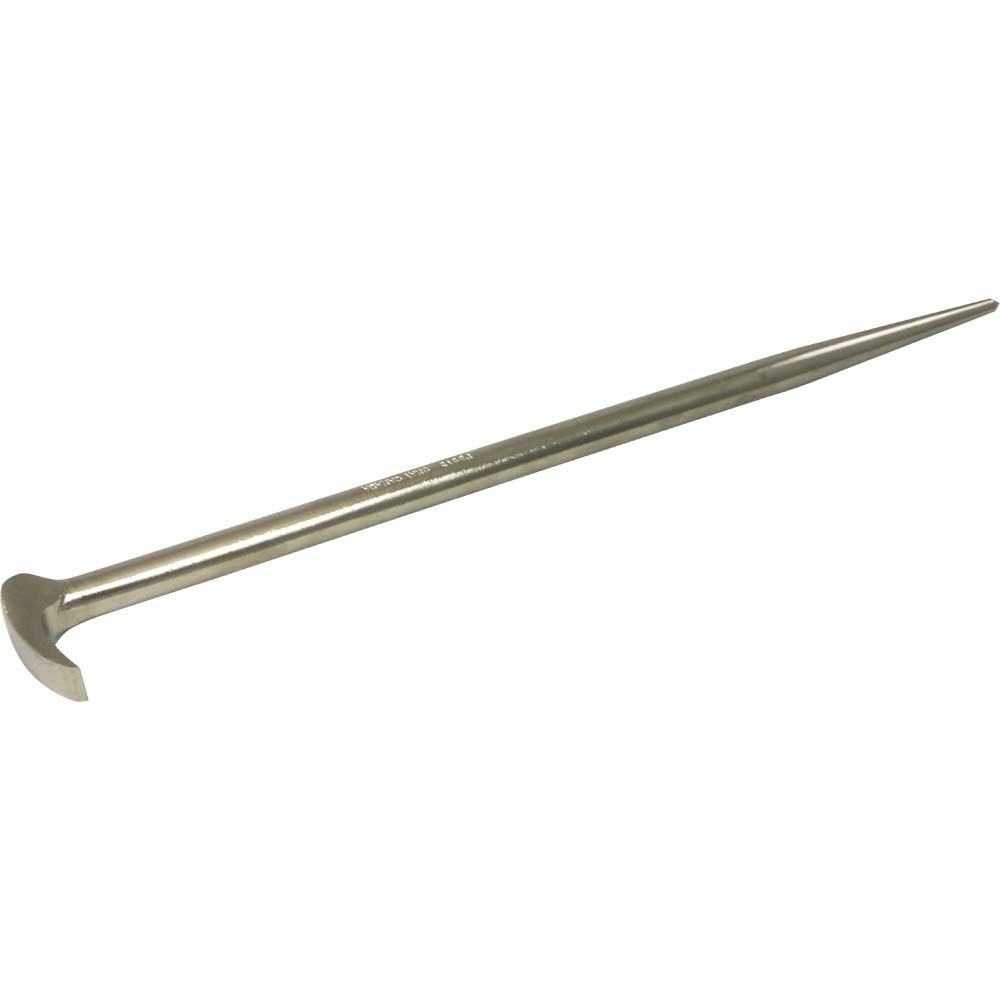 15&#34; Rolling Head Pry Bar, 1/2&#34; Round Shank, Nickel Plate Finish<span class=' ItemWarning' style='display:block;'>Item is usually in stock, but we&#39;ll be in touch if there&#39;s a problem<br /></span>