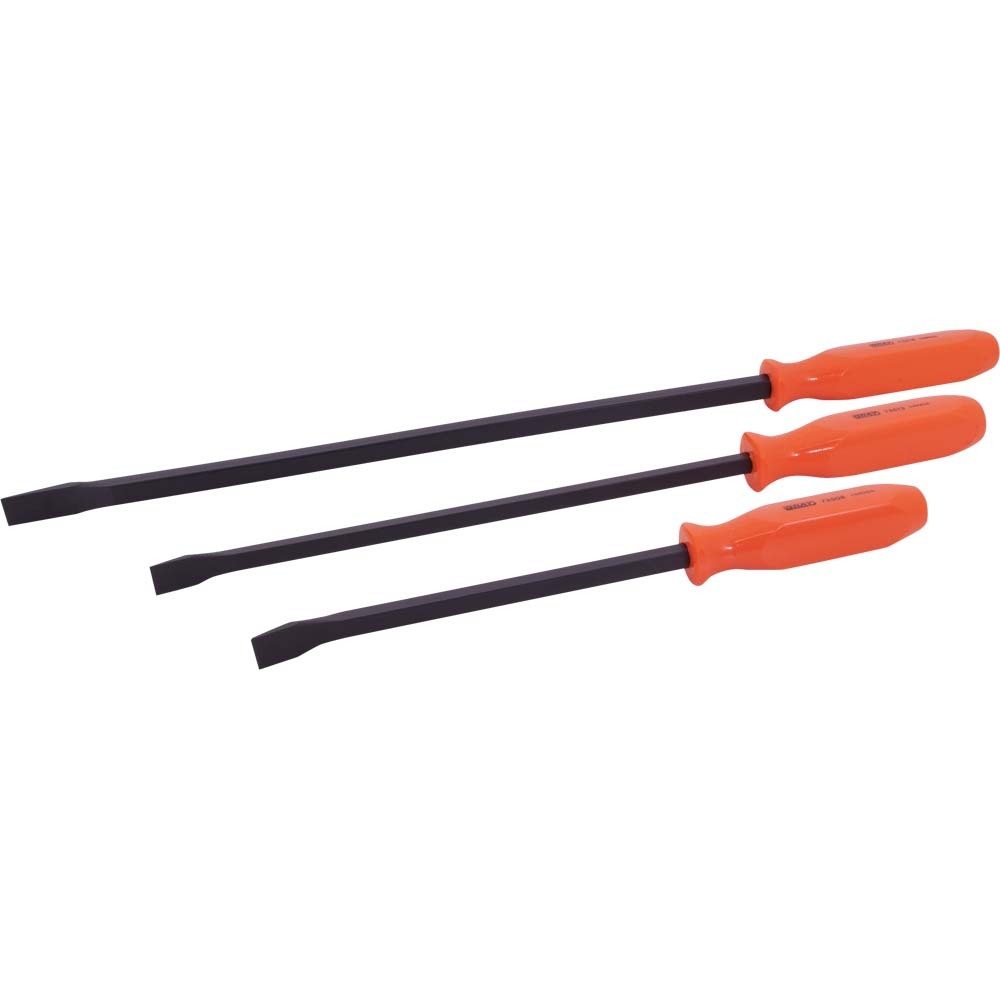 3 Piece Screwdriver Handle Pry Bar Set, Black Oxide Blades<span class=' ItemWarning' style='display:block;'>Item is usually in stock, but we&#39;ll be in touch if there&#39;s a problem<br /></span>