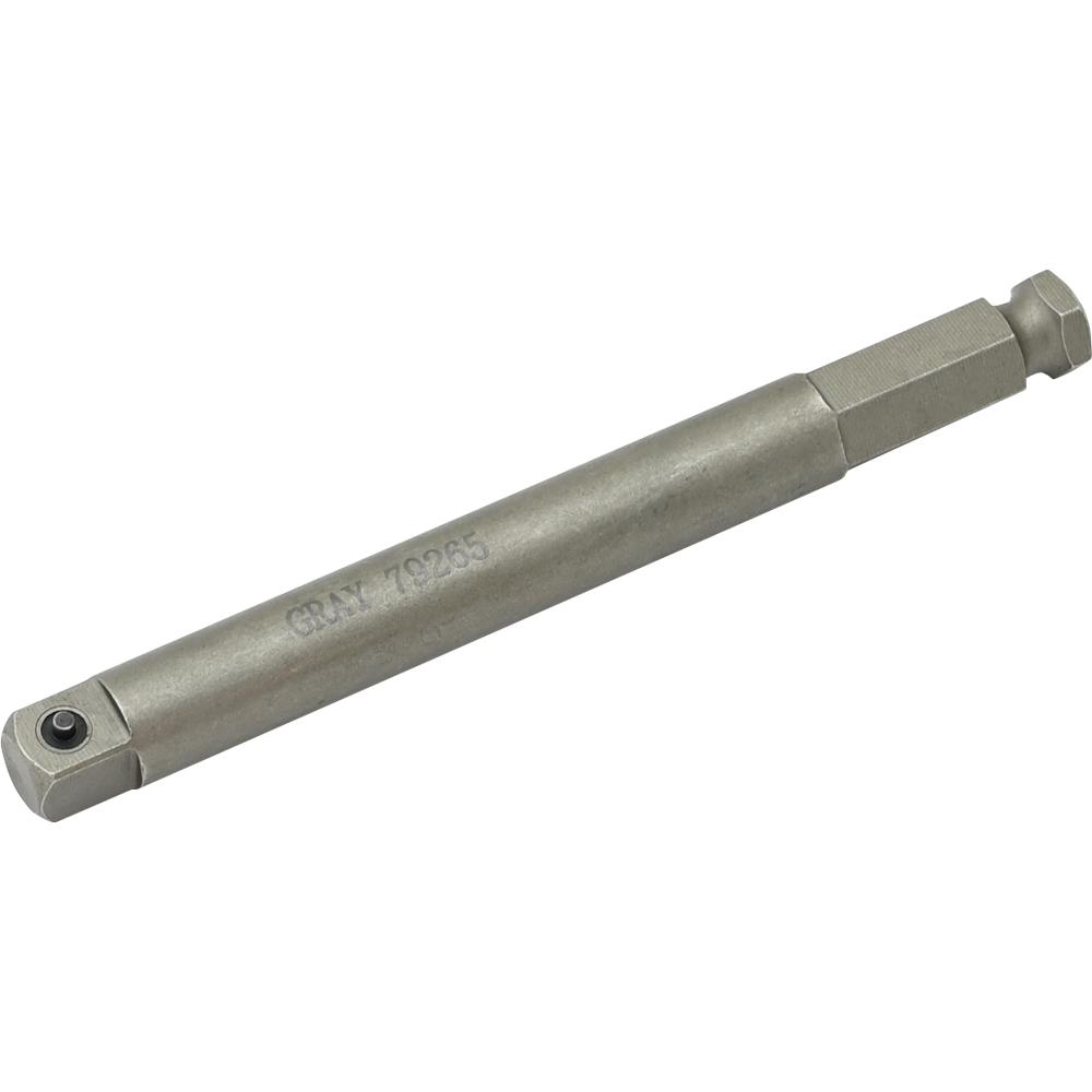 3/8&#34; Drive Male Square End, Hex Drive Extension, 5&#34; Long<span class=' ItemWarning' style='display:block;'>Item is usually in stock, but we&#39;ll be in touch if there&#39;s a problem<br /></span>