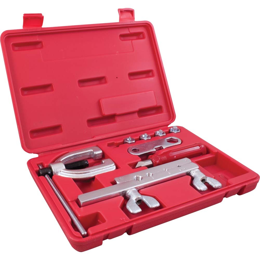 8 Piece I.S.O.. Metric, Bubble Flaring Tool Set, With 4 Dies<span class=' ItemWarning' style='display:block;'>Item is usually in stock, but we&#39;ll be in touch if there&#39;s a problem<br /></span>