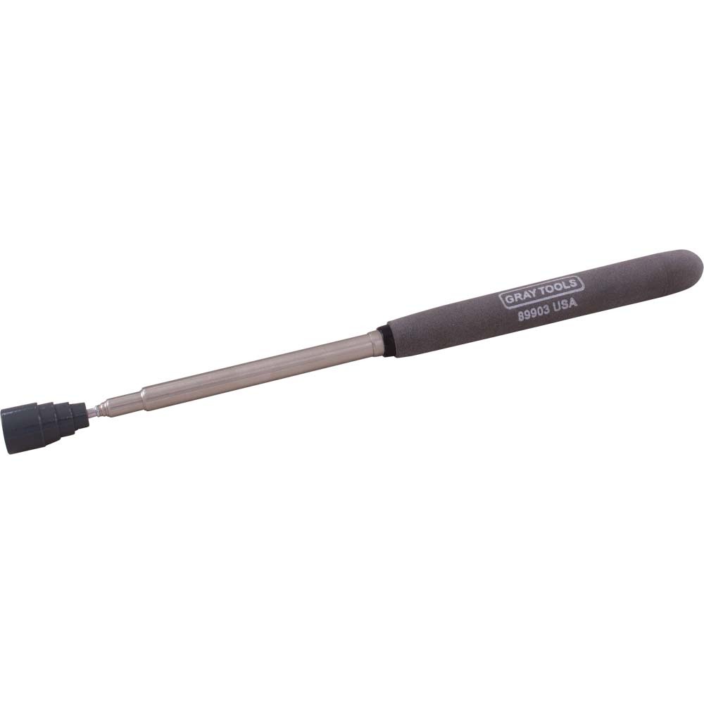 Telescopic Magnetic Swivel Head Pick Up Tool, 7-1/2&#34; To 34&#34; Reach, Holds Up To 14 Lbs.<span class=' ItemWarning' style='display:block;'>Item is usually in stock, but we&#39;ll be in touch if there&#39;s a problem<br /></span>