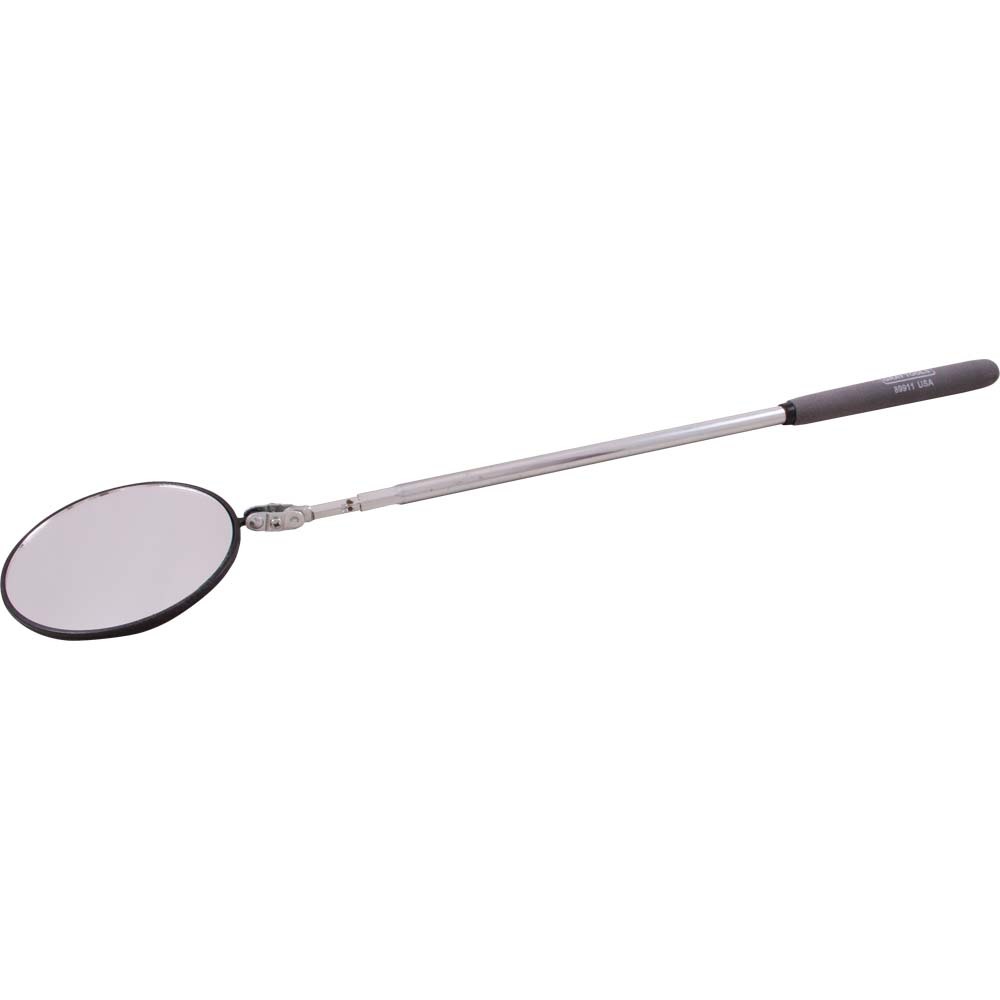 3-3/4&#34; Circular Telescopic, Swivel Head Inspection Mirror, 20&#34; To 32&#34; Reach<span class=' ItemWarning' style='display:block;'>Item is usually in stock, but we&#39;ll be in touch if there&#39;s a problem<br /></span>