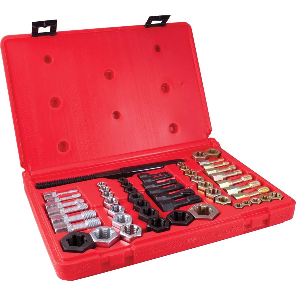 53 Piece Rethreading Kit, 19 Taps, 32 Dies & 2 Thread Files<span class=' ItemWarning' style='display:block;'>Item is usually in stock, but we&#39;ll be in touch if there&#39;s a problem<br /></span>