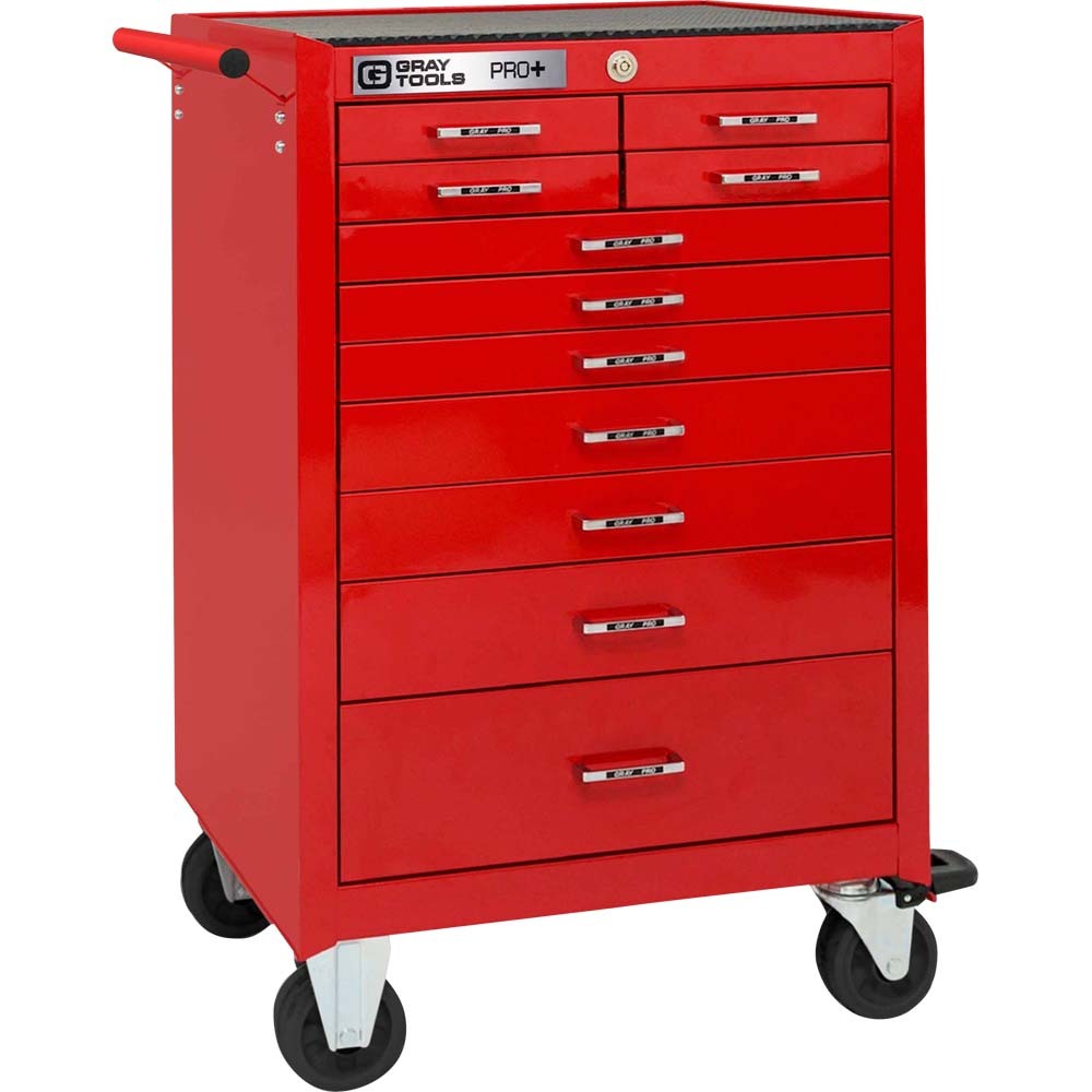 PRO+ Series 26&#34; Roller Cabinet With 11 Drawers<span class=' ItemWarning' style='display:block;'>Item is usually in stock, but we&#39;ll be in touch if there&#39;s a problem<br /></span>