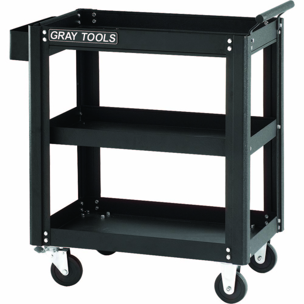 Marquis Series Utility Cart With 3 Shelves<span class=' ItemWarning' style='display:block;'>Item is usually in stock, but we&#39;ll be in touch if there&#39;s a problem<br /></span>