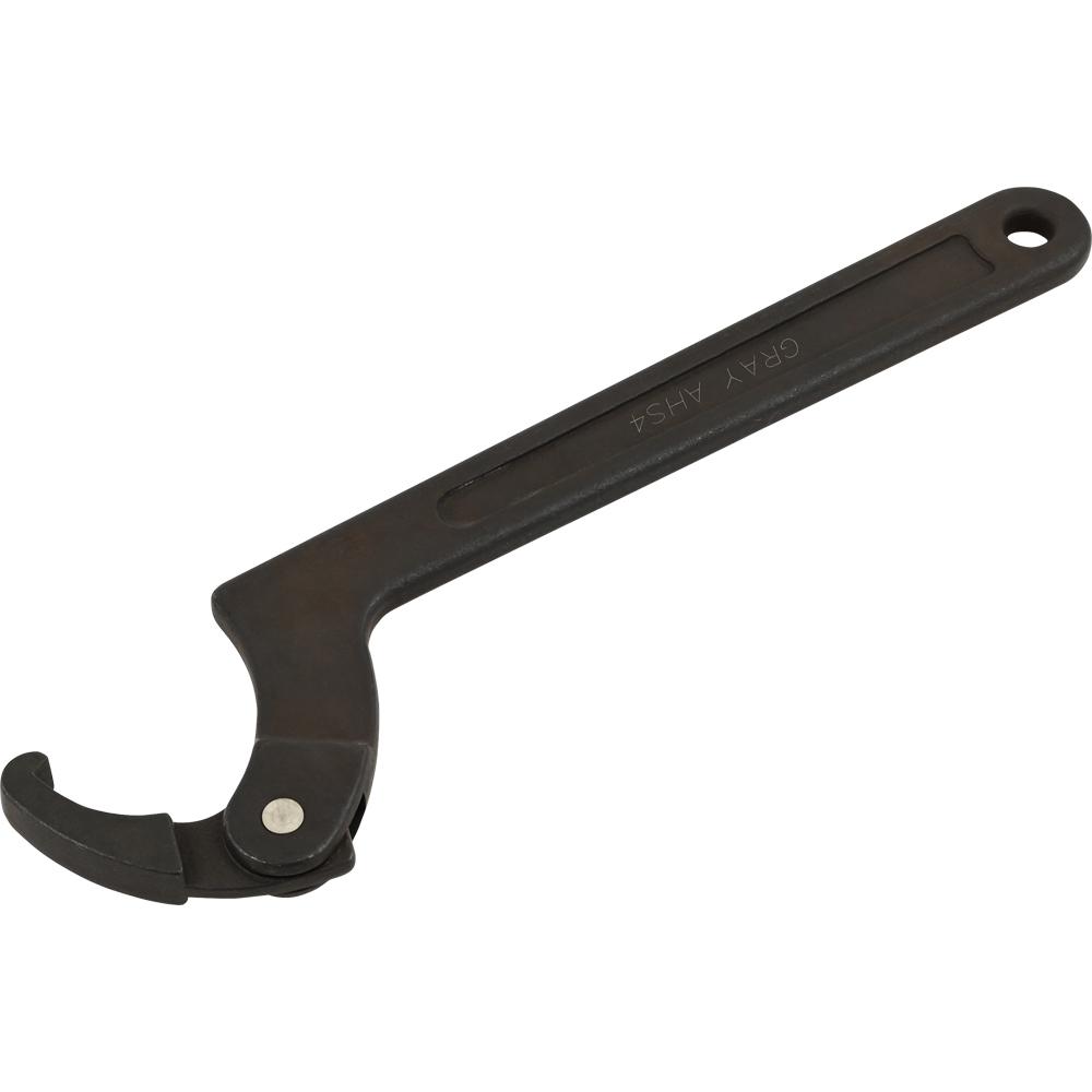 Adjustable Head Hook Spanner Wrench - 2&#34; To 4-3/4&#34; Capacity<span class=' ItemWarning' style='display:block;'>Item is usually in stock, but we&#39;ll be in touch if there&#39;s a problem<br /></span>