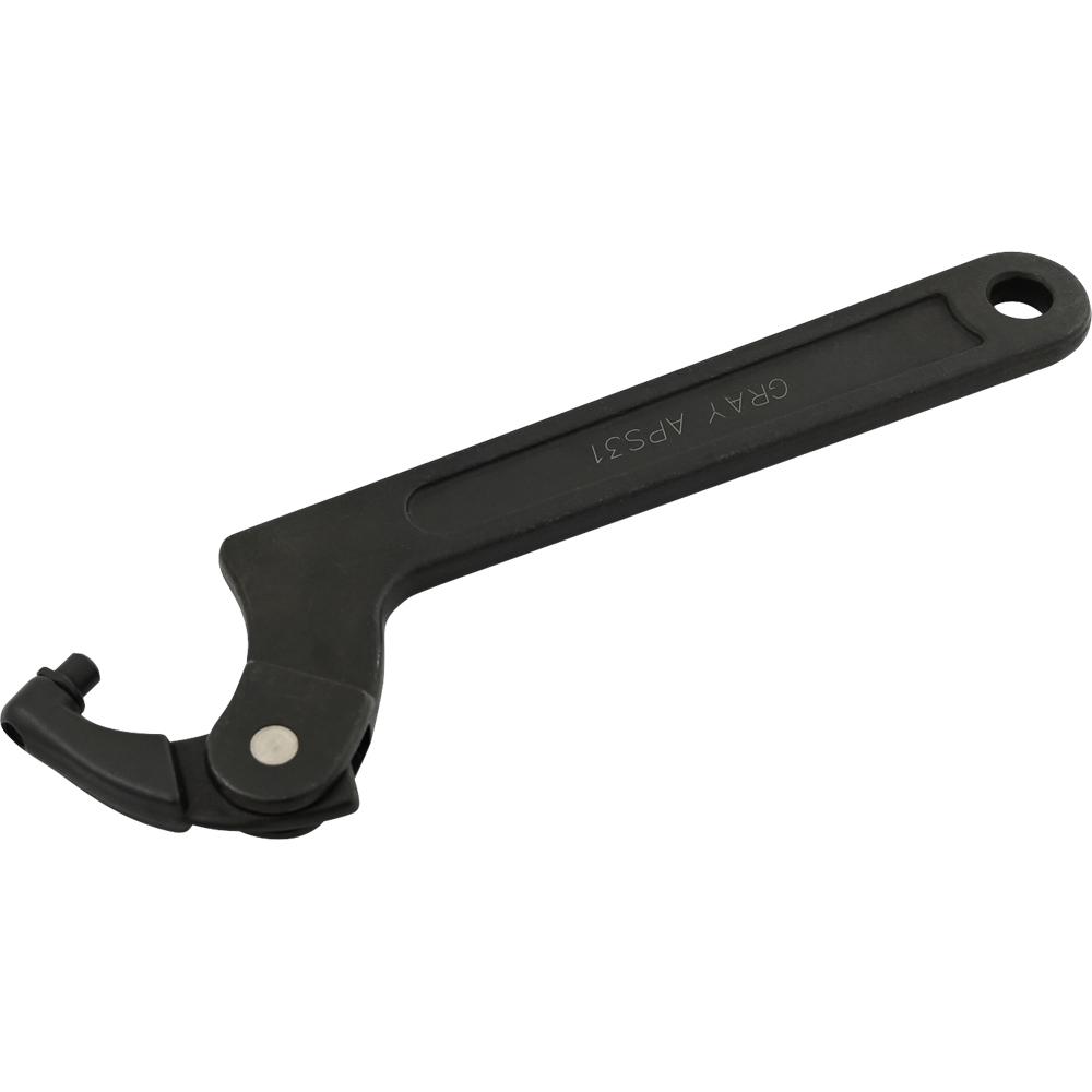 Adjustable Head Pin Spanner Wrench, 1-1/4&#34; - 3&#34; Capacity, 1/4&#34; Pin Diameter<span class=' ItemWarning' style='display:block;'>Item is usually in stock, but we&#39;ll be in touch if there&#39;s a problem<br /></span>