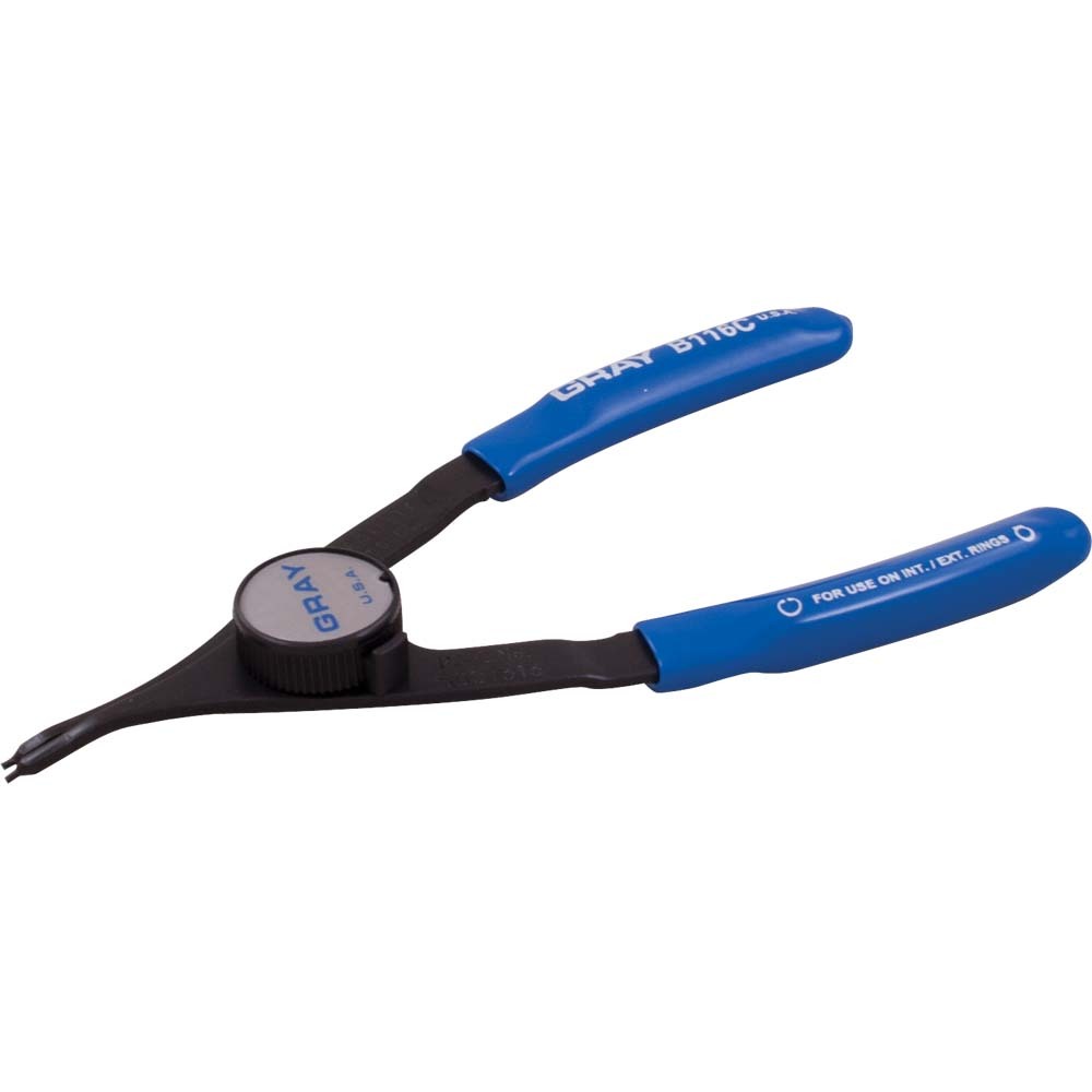 Convertible Retaining Ring Plier, 6&#34; Long, .038&#34; Tip, 18° Tip Angle<span class='Notice ItemWarning' style='display:block;'>Item has been discontinued<br /></span>