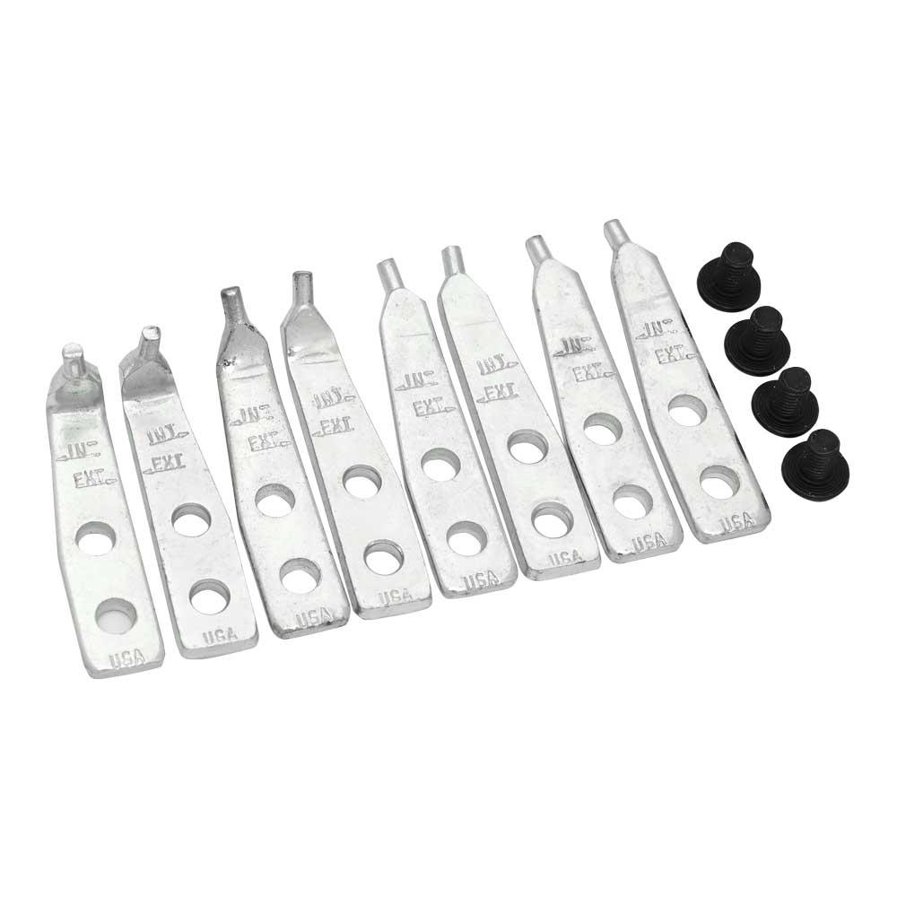 Heavy Duty Tip Kits For Retaining Ring Pliers, .120 Tips, Straight, 15°, 45° & 90°<span class='Notice ItemWarning' style='display:block;'>Item has been discontinued<br /></span>