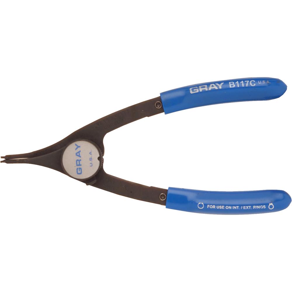 Convertible Retaining Ring Plier, 6&#34; Long, .047&#34; Tip, 18° Tip Angle<span class=' ItemWarning' style='display:block;'>Item is usually in stock, but we&#39;ll be in touch if there&#39;s a problem<br /></span>