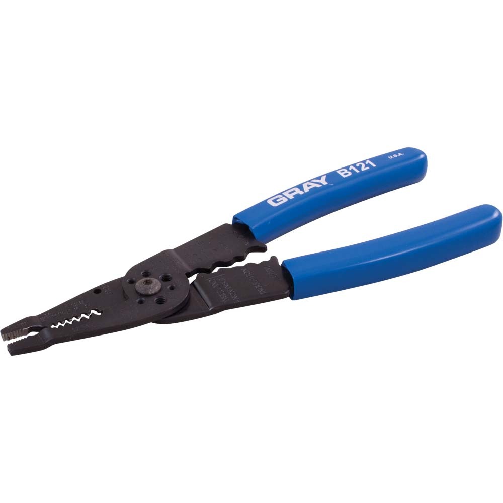 Electrical/electronic 5 In 1 Plier, 9-1/2&#34; Long, Stripper, Crimper & Bolt Cutter<span class=' ItemWarning' style='display:block;'>Item is usually in stock, but we&#39;ll be in touch if there&#39;s a problem<br /></span>