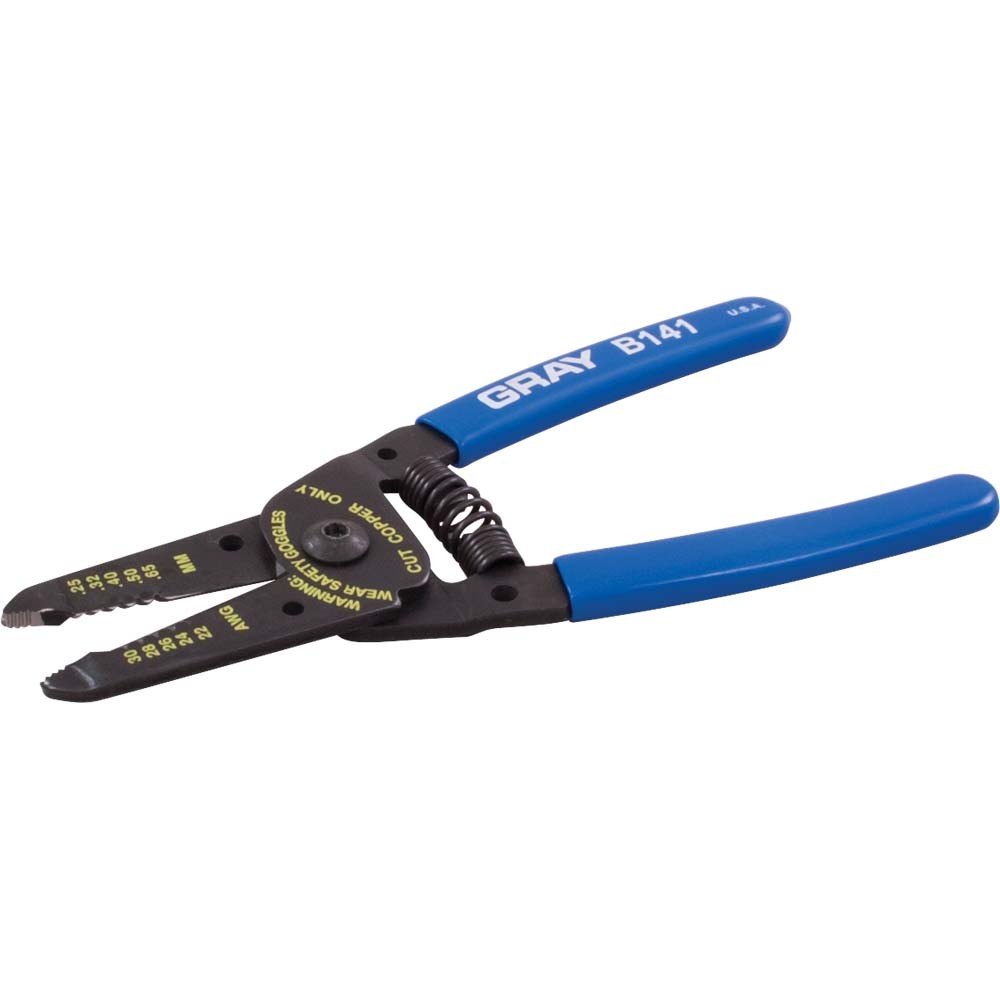 Wire Cutter/stripper, 6&#34; Long, AWG 30, 28, 26, 24 & 22<span class=' ItemWarning' style='display:block;'>Item is usually in stock, but we&#39;ll be in touch if there&#39;s a problem<br /></span>