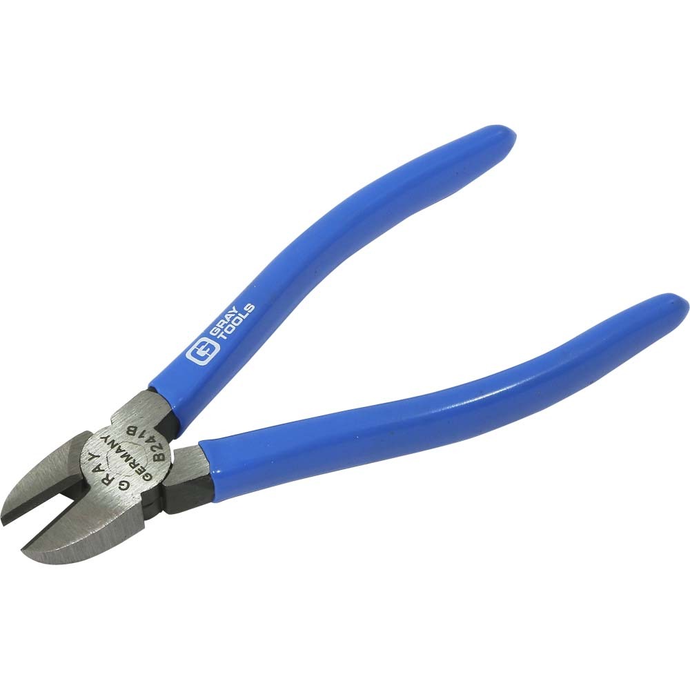 6-1/2&#34; Side Cutting, Diamond Slim Nose Pliers, With Vinyl Grips, 7/8&#34; Jaw<span class=' ItemWarning' style='display:block;'>Item is usually in stock, but we&#39;ll be in touch if there&#39;s a problem<br /></span>