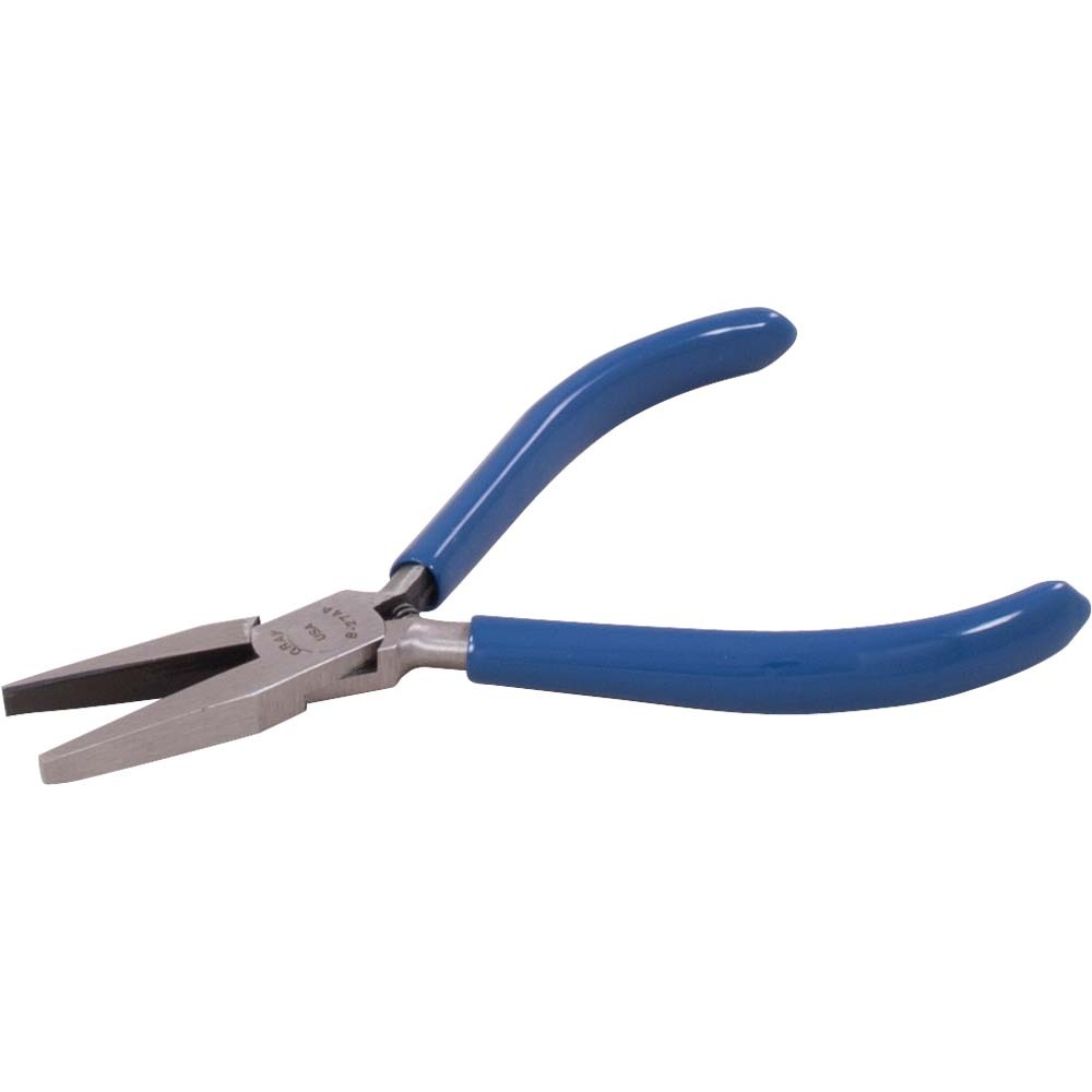 Flat Nose Pliers, 4-1/2&#34; Long, 1-1/16&#34; Jaw<span class=' ItemWarning' style='display:block;'>Item is usually in stock, but we&#39;ll be in touch if there&#39;s a problem<br /></span>