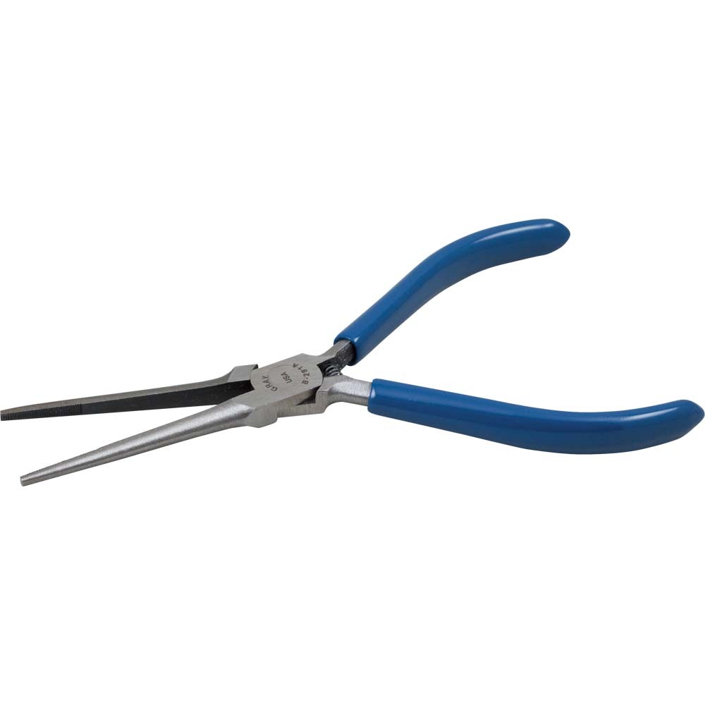 Needle Nose Long Slim Pliers, 6&#34; Long, 2-1/8&#34; Jaw<span class=' ItemWarning' style='display:block;'>Item is usually in stock, but we&#39;ll be in touch if there&#39;s a problem<br /></span>