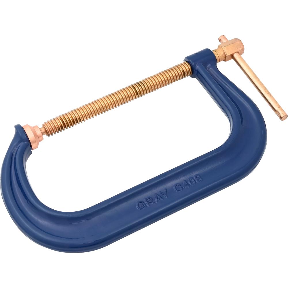 C-clamp, 0-8&#34; Opening Capacity, 4-1/2&#34; Throat Depth<span class=' ItemWarning' style='display:block;'>Item is usually in stock, but we&#39;ll be in touch if there&#39;s a problem<br /></span>