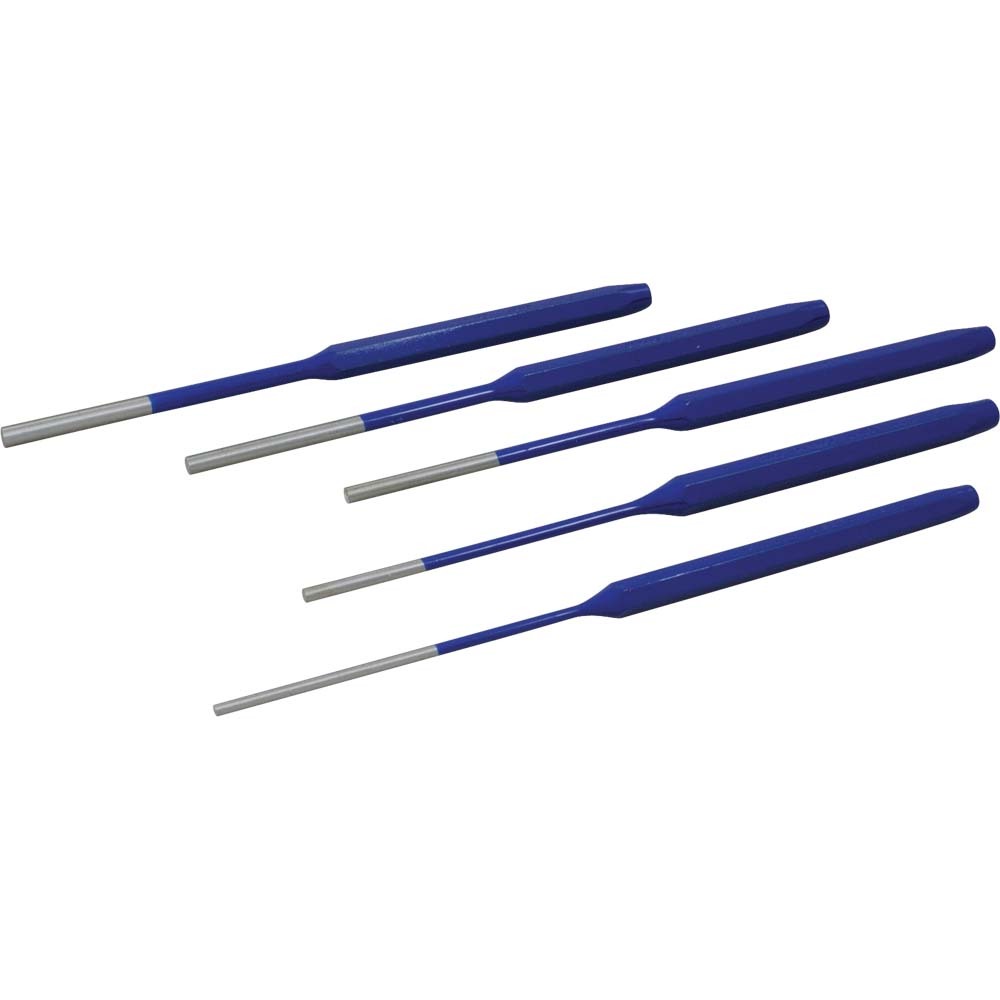 5 Piece Long Pin Punch Set<span class=' ItemWarning' style='display:block;'>Item is usually in stock, but we&#39;ll be in touch if there&#39;s a problem<br /></span>