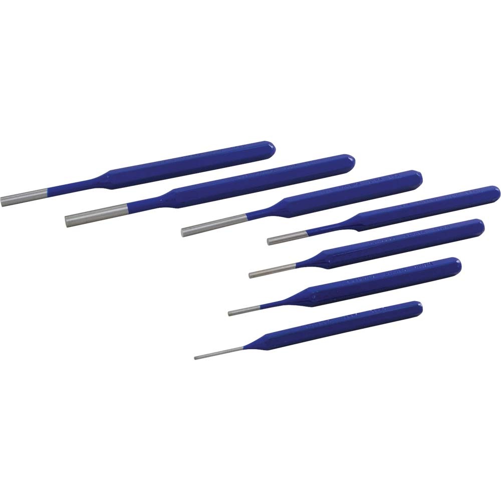 7 Piece Pin Punch Set<span class=' ItemWarning' style='display:block;'>Item is usually in stock, but we&#39;ll be in touch if there&#39;s a problem<br /></span>