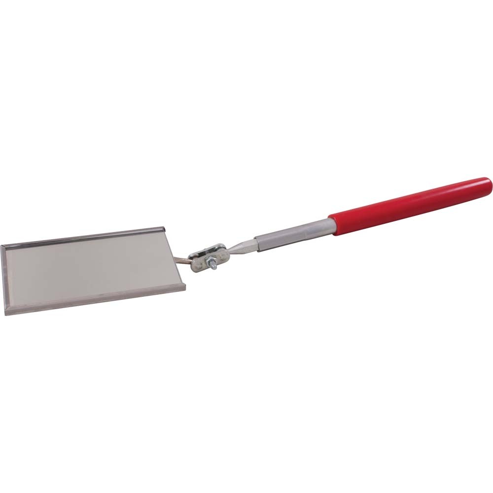 2-1/8&#34; X 3-1/2&#34; Rectangular Telescopic Inspection Mirror, 11-15&#34; Long<span class=' ItemWarning' style='display:block;'>Item is usually in stock, but we&#39;ll be in touch if there&#39;s a problem<br /></span>