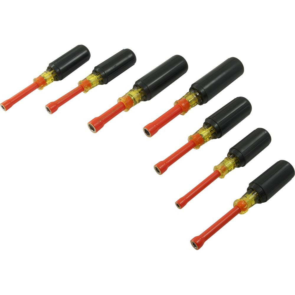 7 Piece Metric Nut Driver Set, 1000V Insulated<span class=' ItemWarning' style='display:block;'>Item is usually in stock, but we&#39;ll be in touch if there&#39;s a problem<br /></span>