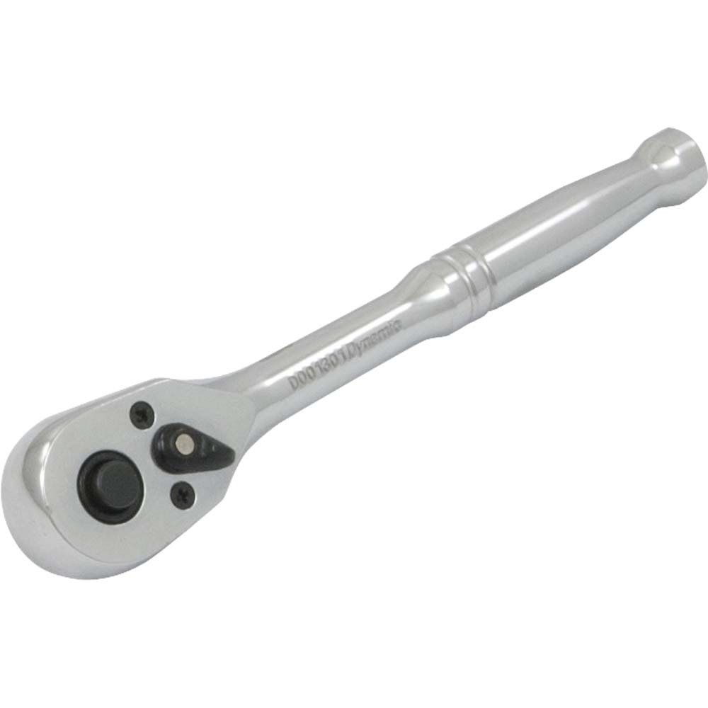 1/4&#34;drive 45 Tooth Quick Release Ratchet, Chrome Finish, 5&#34; Long<span class=' ItemWarning' style='display:block;'>Item is usually in stock, but we&#39;ll be in touch if there&#39;s a problem<br /></span>