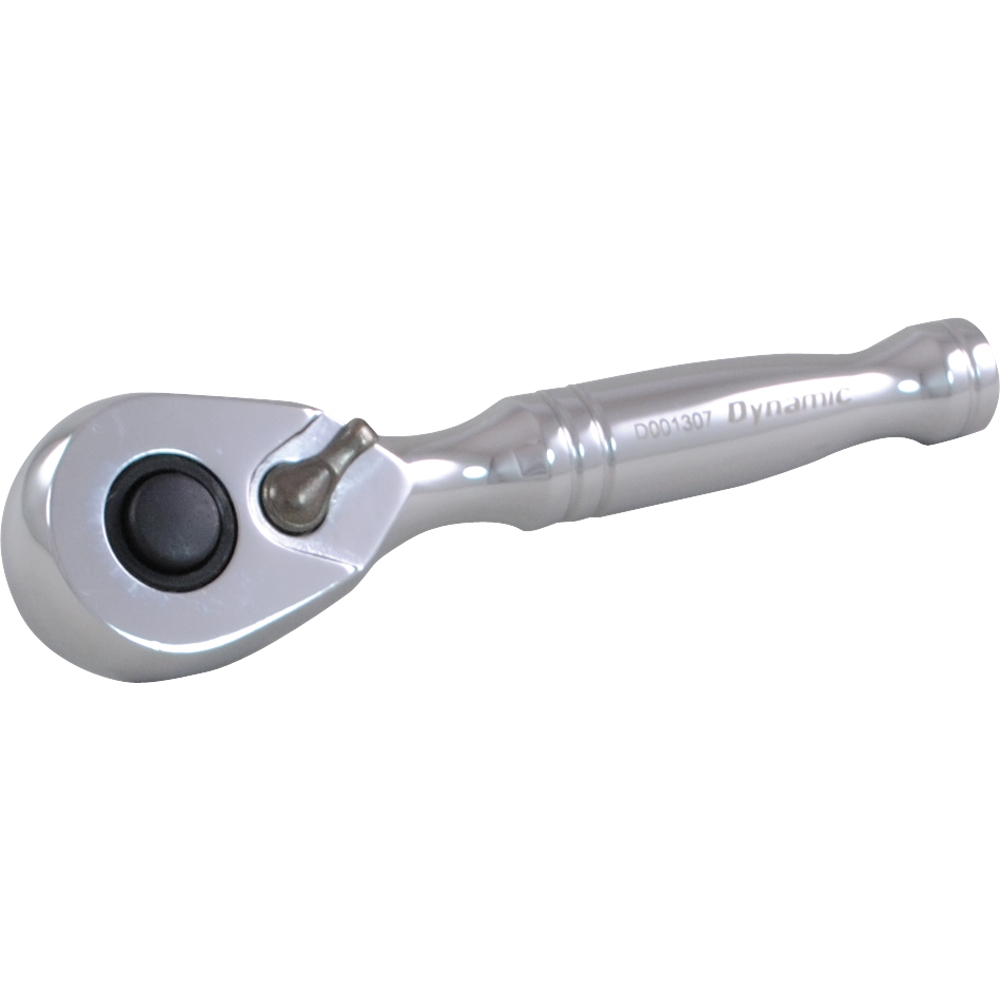 1/4&#34; Drive Stubby 48 Tooth Ratchet, Chrome Finish, 3.5&#34; Long<span class=' ItemWarning' style='display:block;'>Item is usually in stock, but we&#39;ll be in touch if there&#39;s a problem<br /></span>