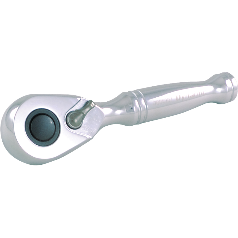 3/8&#34; Drive 48 Tooth Stubby Ratchet, 4-3/4&#34; Long, Chrome Finish<span class=' ItemWarning' style='display:block;'>Item is usually in stock, but we&#39;ll be in touch if there&#39;s a problem<br /></span>