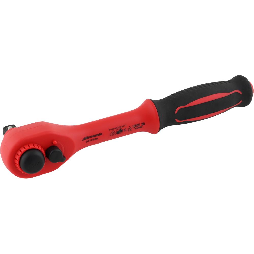 1/2&#39;&#39; Drive 45 Tooth Insulated Ratchet, 1000V Insulated<span class=' ItemWarning' style='display:block;'>Item is usually in stock, but we&#39;ll be in touch if there&#39;s a problem<br /></span>