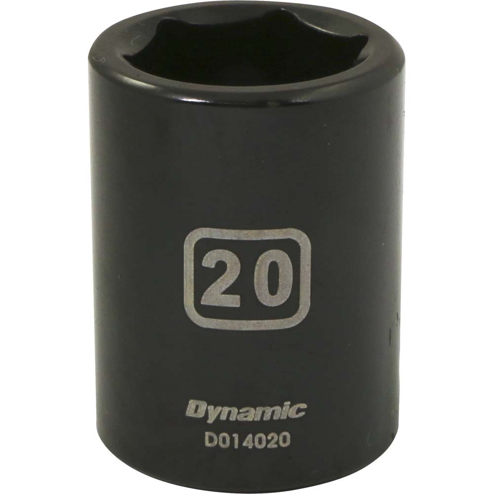 1/2&#34; Drive 6 Point Metric, 20mm Standard Length, Impact Socket<span class=' ItemWarning' style='display:block;'>Item is usually in stock, but we&#39;ll be in touch if there&#39;s a problem<br /></span>