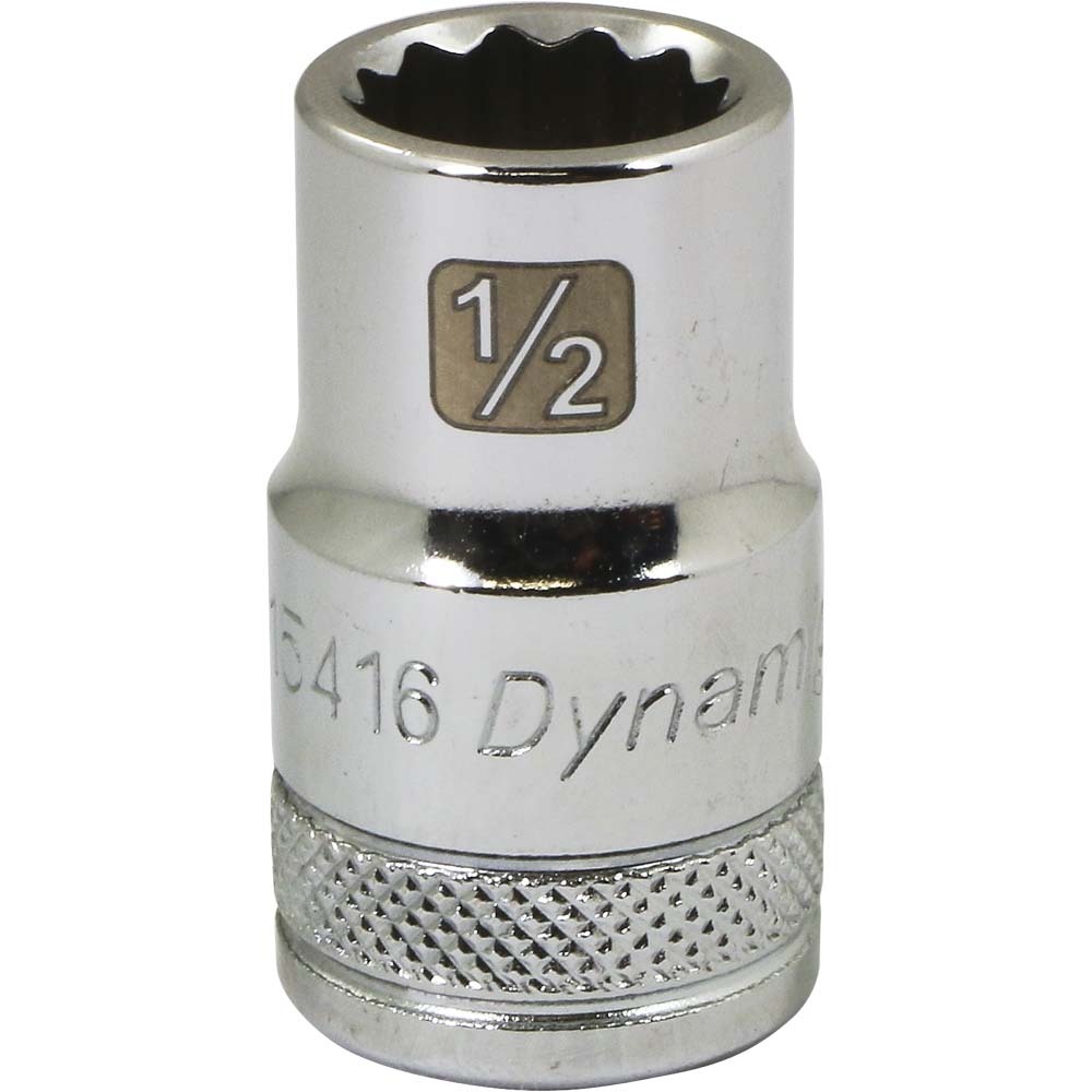 1/2&#34; Drive 12 Point SAE, 1/2&#34; Standard Length, Chrome Finish Socket<span class=' ItemWarning' style='display:block;'>Item is usually in stock, but we&#39;ll be in touch if there&#39;s a problem<br /></span>