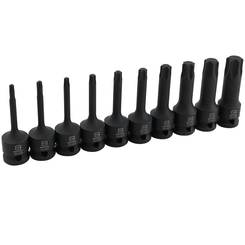 1/2&#34; Drive 10 Piece Torx Hex Head Bit Impact Socket Set<span class=' ItemWarning' style='display:block;'>Item is usually in stock, but we&#39;ll be in touch if there&#39;s a problem<br /></span>