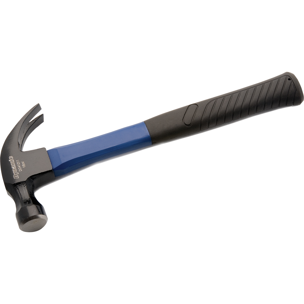 16oz Claw Hammer, Fiberglass Handle<span class=' ItemWarning' style='display:block;'>Item is usually in stock, but we&#39;ll be in touch if there&#39;s a problem<br /></span>