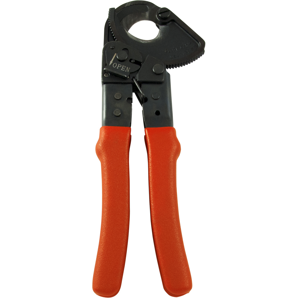 Ratcheting Cable Cutter, 10&#34; Long<span class=' ItemWarning' style='display:block;'>Item is usually in stock, but we&#39;ll be in touch if there&#39;s a problem<br /></span>