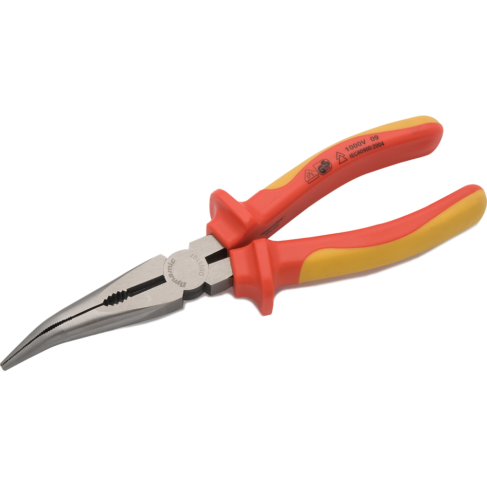 8&#34; Bent Nose Pliers, 1000V Insulated<span class=' ItemWarning' style='display:block;'>Item is usually in stock, but we&#39;ll be in touch if there&#39;s a problem<br /></span>