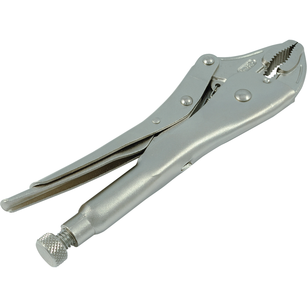 7&#34; Locking Pliers, Curved Jaws<span class=' ItemWarning' style='display:block;'>Item is usually in stock, but we&#39;ll be in touch if there&#39;s a problem<br /></span>