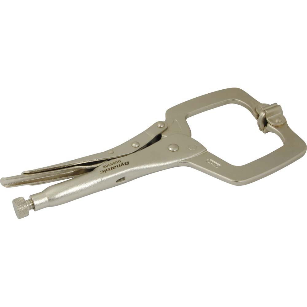 11&#34; Locking Clamp With Swivel Pads<span class=' ItemWarning' style='display:block;'>Item is usually in stock, but we&#39;ll be in touch if there&#39;s a problem<br /></span>