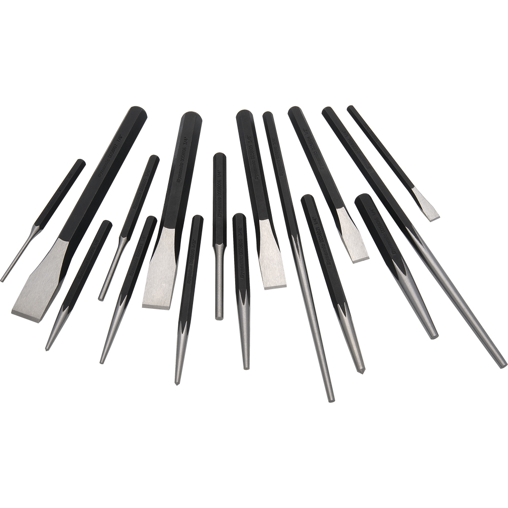 16 Piece Punch And Chisel Set<span class=' ItemWarning' style='display:block;'>Item is usually in stock, but we&#39;ll be in touch if there&#39;s a problem<br /></span>