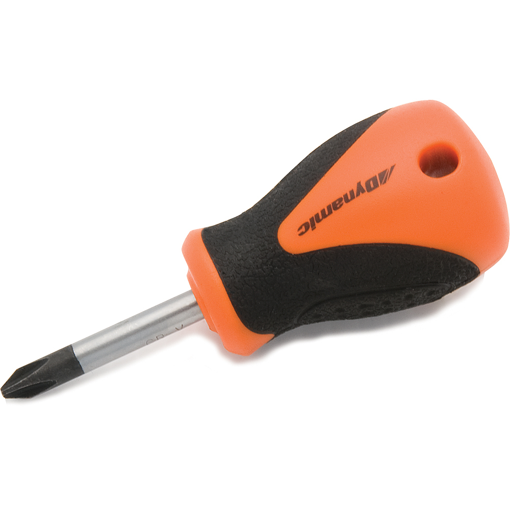 #1 Phillips® Stubby Screwdriver, Comfort Grip Handle<span class=' ItemWarning' style='display:block;'>Item is usually in stock, but we&#39;ll be in touch if there&#39;s a problem<br /></span>