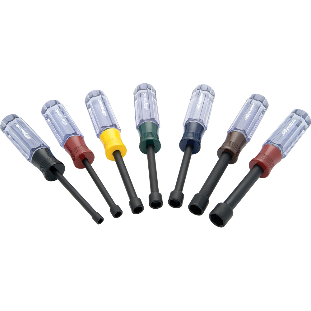 7 Piece SAE Nut Driver Set, Acetate Handles<span class=' ItemWarning' style='display:block;'>Item is usually in stock, but we&#39;ll be in touch if there&#39;s a problem<br /></span>