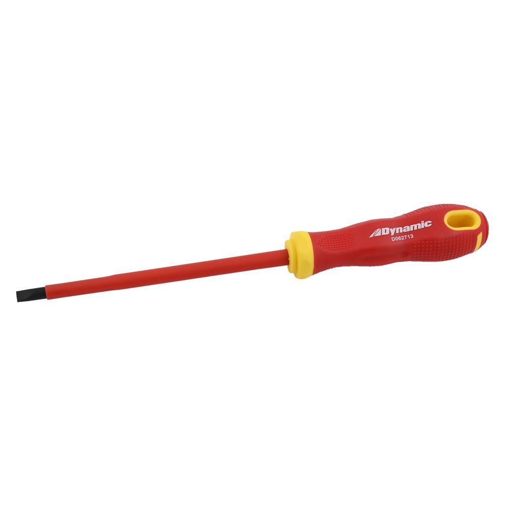 1/4&#34; Slotted Screwdriver, 1000V Insulated<span class=' ItemWarning' style='display:block;'>Item is usually in stock, but we&#39;ll be in touch if there&#39;s a problem<br /></span>