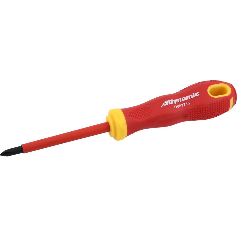 No 1 Phillips Screwdriver, 1000V Insulated<span class=' ItemWarning' style='display:block;'>Item is usually in stock, but we&#39;ll be in touch if there&#39;s a problem<br /></span>