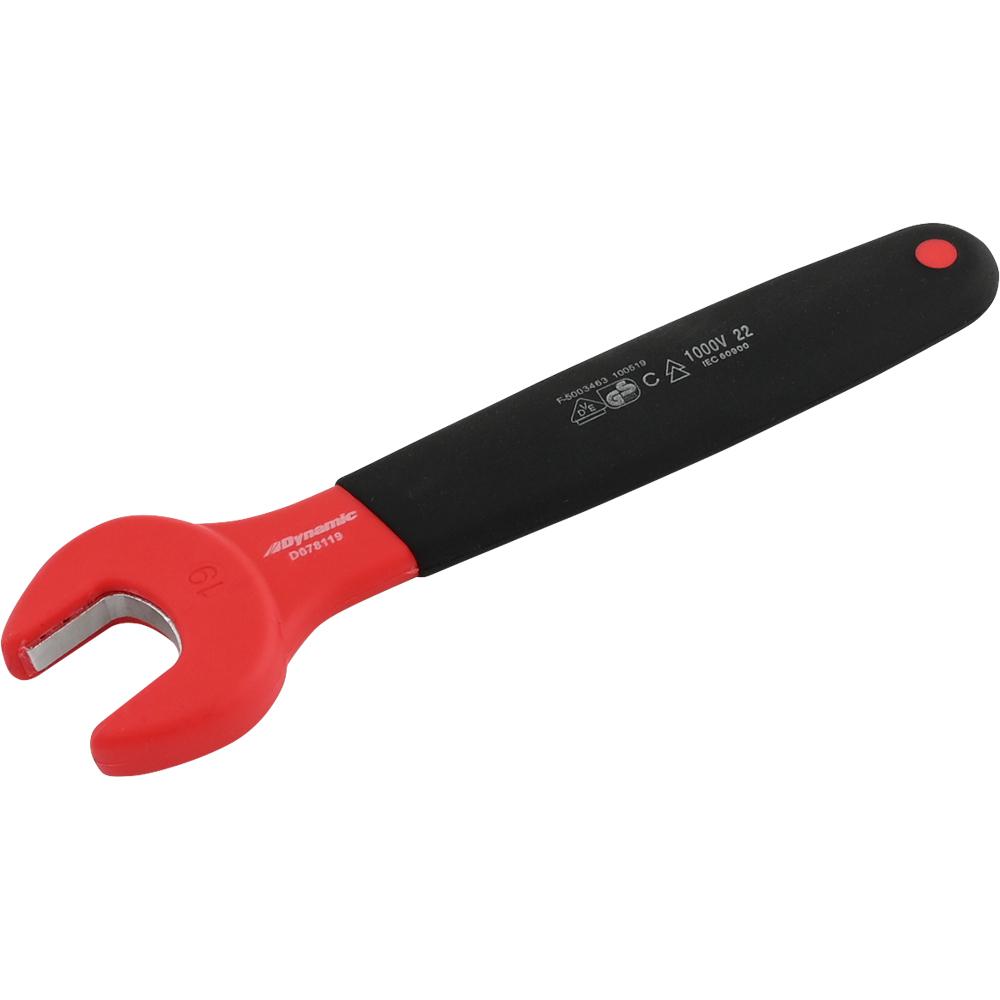 Open End Wrench 19mm, 1000V Insulated<span class=' ItemWarning' style='display:block;'>Item is usually in stock, but we&#39;ll be in touch if there&#39;s a problem<br /></span>