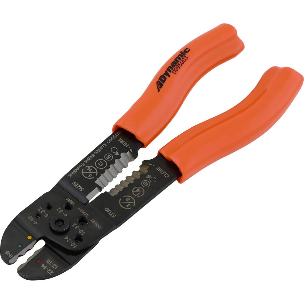 Wire Stripper/Cutter/Crimper, 7.75&#34; Long, Vinyl Grip Handle<span class=' ItemWarning' style='display:block;'>Item is usually in stock, but we&#39;ll be in touch if there&#39;s a problem<br /></span>