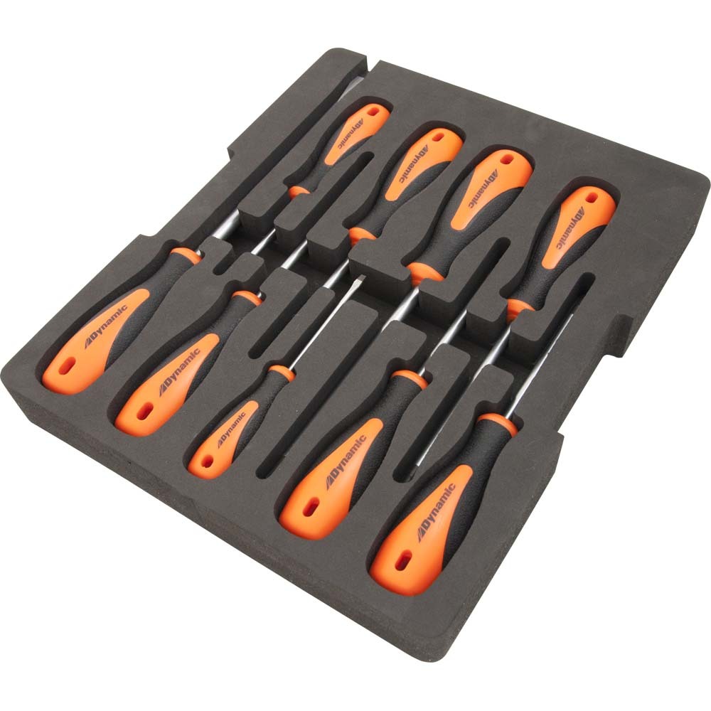 10 Piece Assorted Screwdriver Set With Foam Tool Organizer<span class=' ItemWarning' style='display:block;'>Item is usually in stock, but we&#39;ll be in touch if there&#39;s a problem<br /></span>