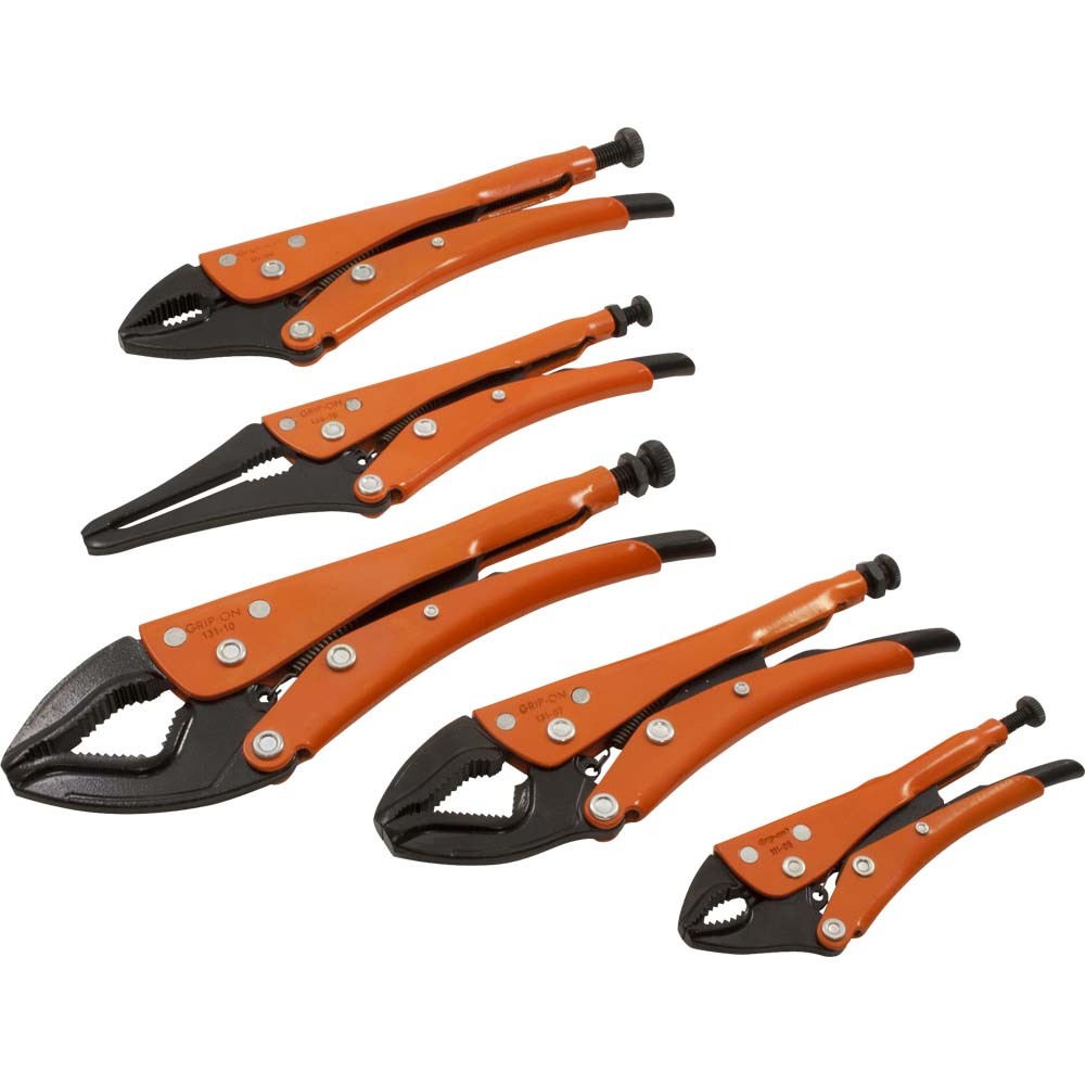 5 Piece General Locking Plier Grip Set<span class=' ItemWarning' style='display:block;'>Item is usually in stock, but we&#39;ll be in touch if there&#39;s a problem<br /></span>