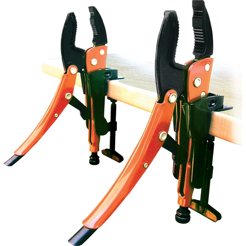 4 Piece Hands Free, Locking Plier Grip Set<span class=' ItemWarning' style='display:block;'>Item is usually in stock, but we&#39;ll be in touch if there&#39;s a problem<br /></span>