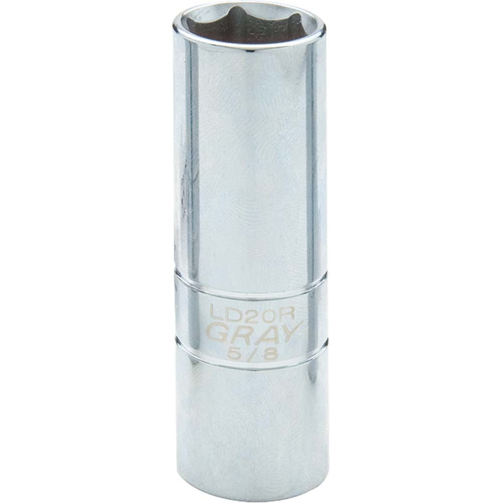 5/8&#34; X 1/2&#34; Drive, Chrome Spark Plug Socket<span class=' ItemWarning' style='display:block;'>Item is usually in stock, but we&#39;ll be in touch if there&#39;s a problem<br /></span>